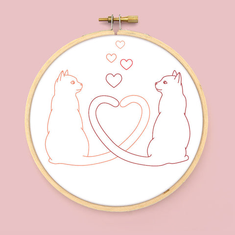 Love Tails PDF Embroidery Pattern