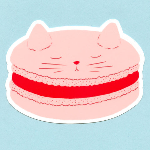 Meowcaron Sticker