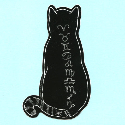 Zodiac Cat Sticker