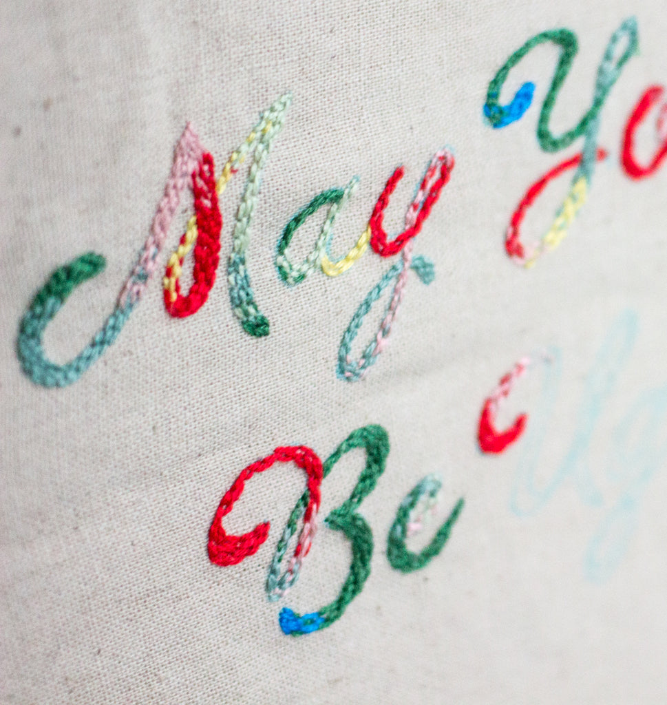 Embroidery Tutorial: Blending Colors with Seed Stitch