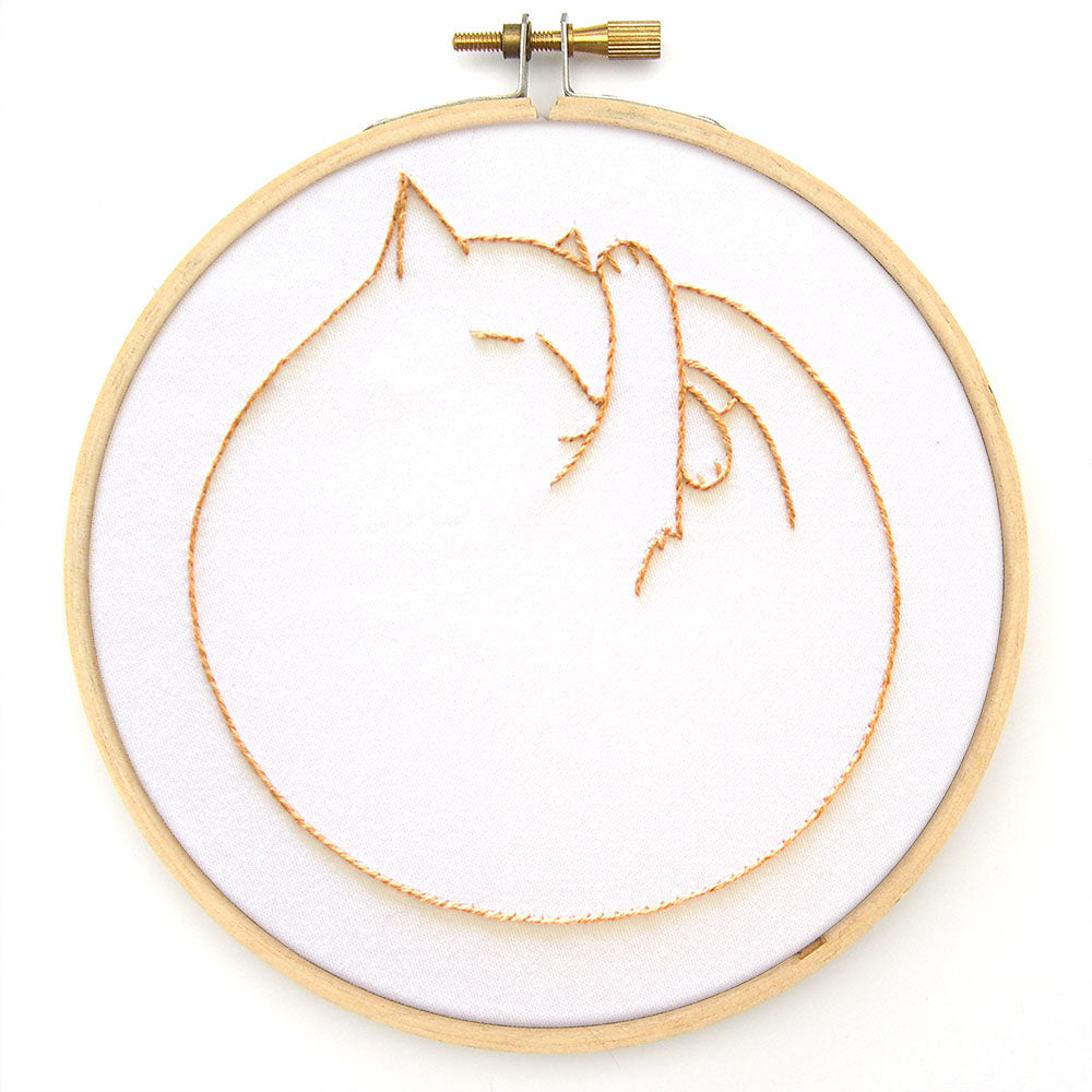 Embroidery Pattern: Catnaps