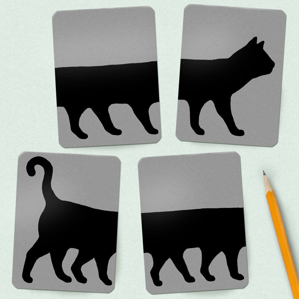 Scrapbooking Printable: Friday the 13th Cat