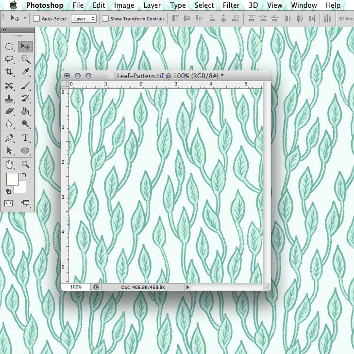 Photoshop Tutorial: Repeating Pattern Tile