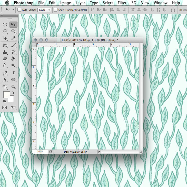 Photoshop Tutorial: Repeating Pattern Tile – Bee's Knees Industries