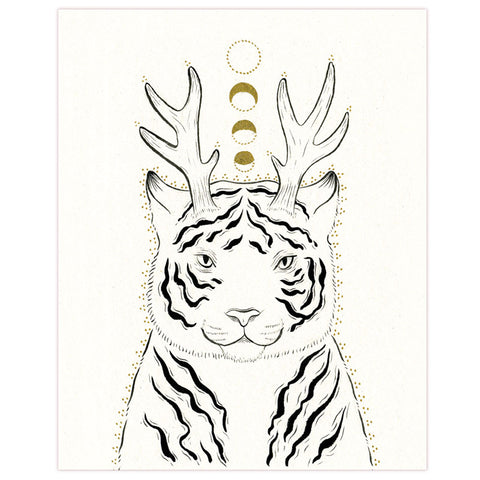 Fantastical Tiger Print