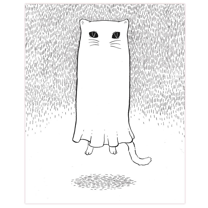 Floating Ghostie Print