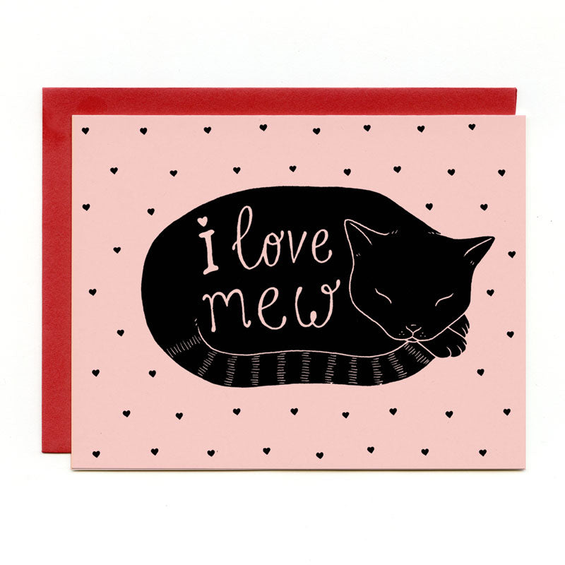 I Love Mew Greeting Card