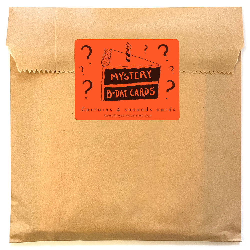 Mystery Misprint Birthday Card Pack