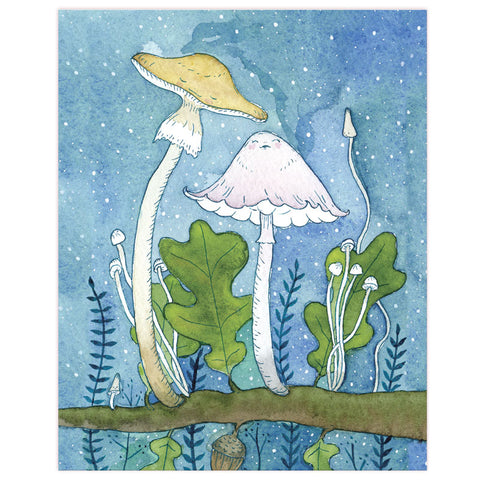 Mushroom Love Print