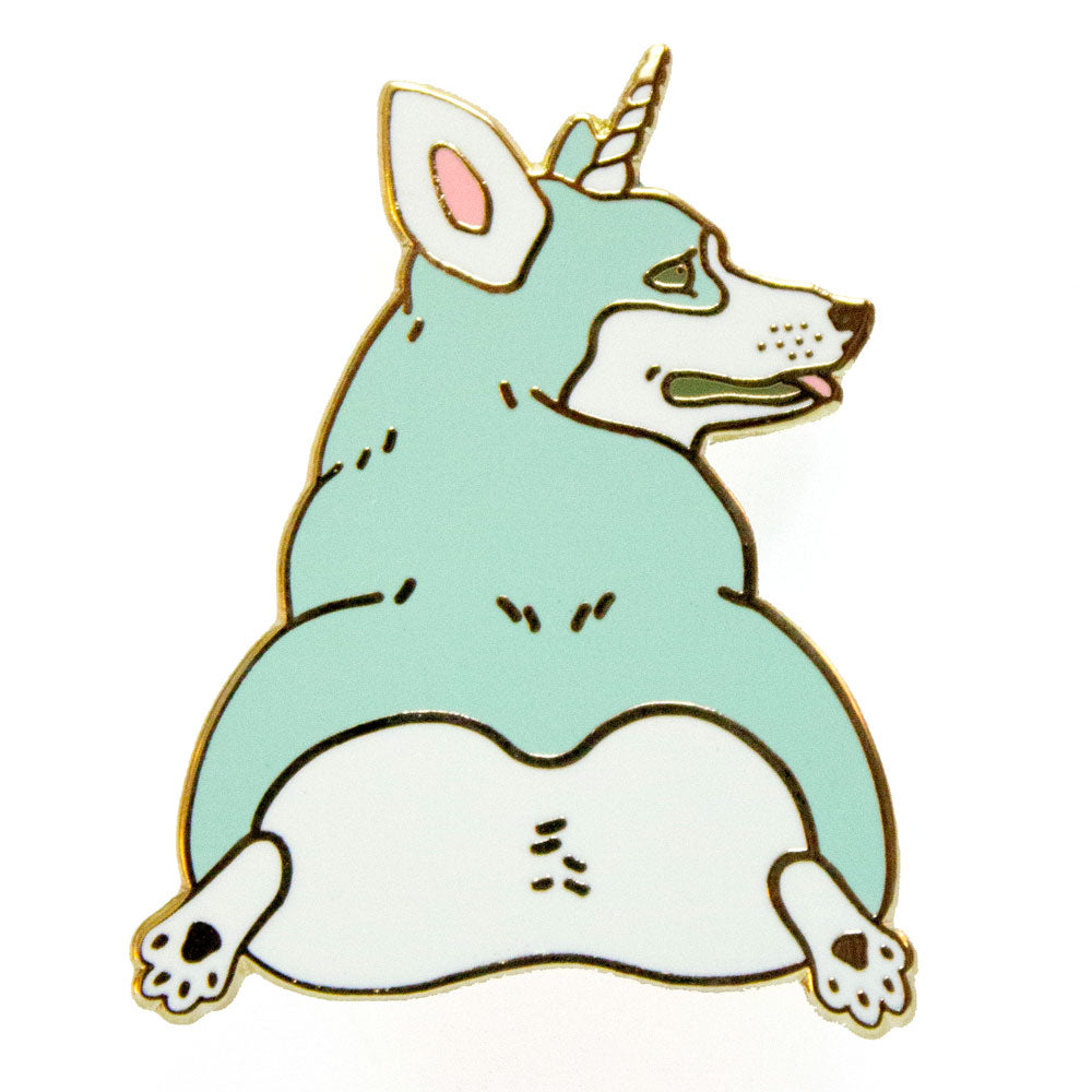 Unicorgi Enamel Pin