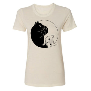 Yin Yang Cats T-Shirt