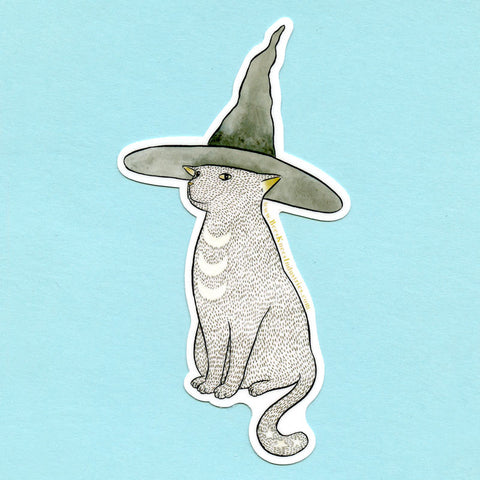 Lunar Witchcat Sticker