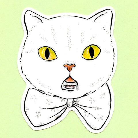 Bowtie Cat Sticker