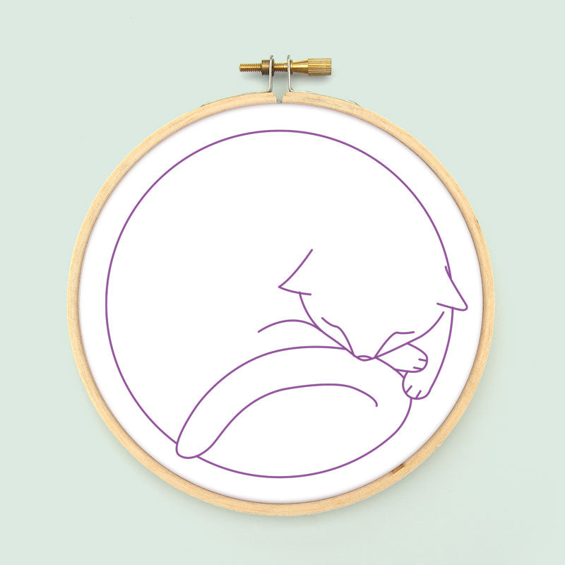 Catnaps PDF Embroidery Patterns
