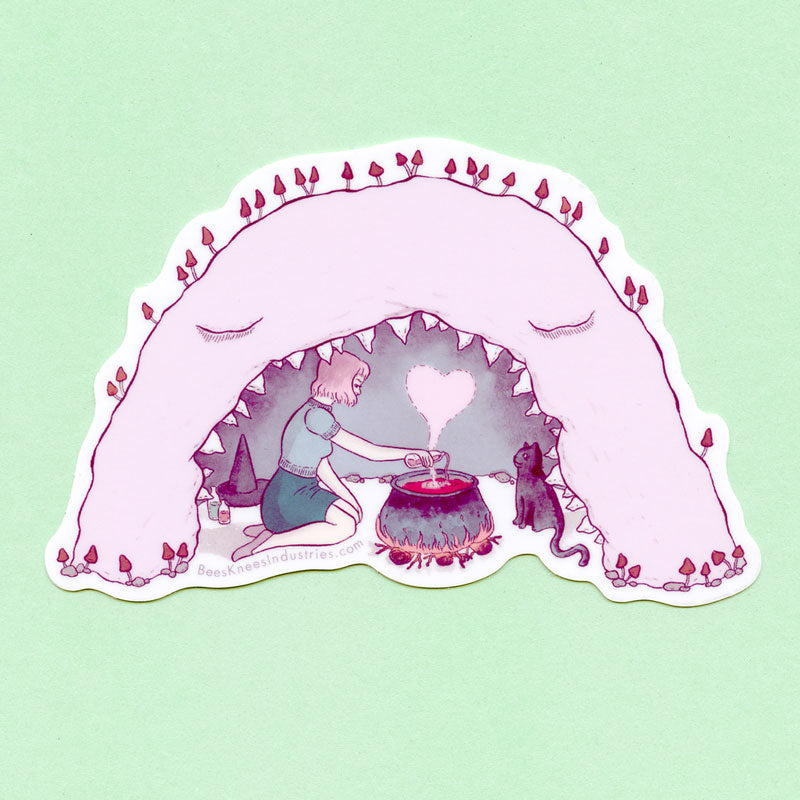 Cave Witch Sticker