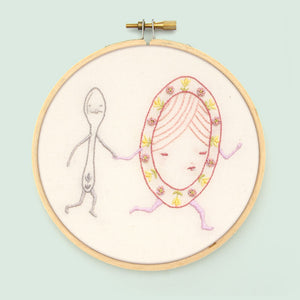 Dish and Spoon PDF Embroidery Pattern