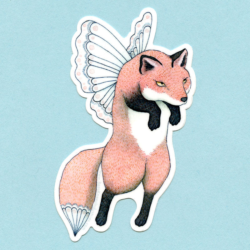 Fox Faerie Sticker