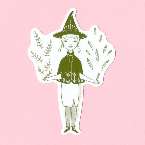 Hedge Witch Sticker