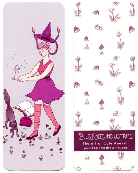 Levitation Witch Bookmark