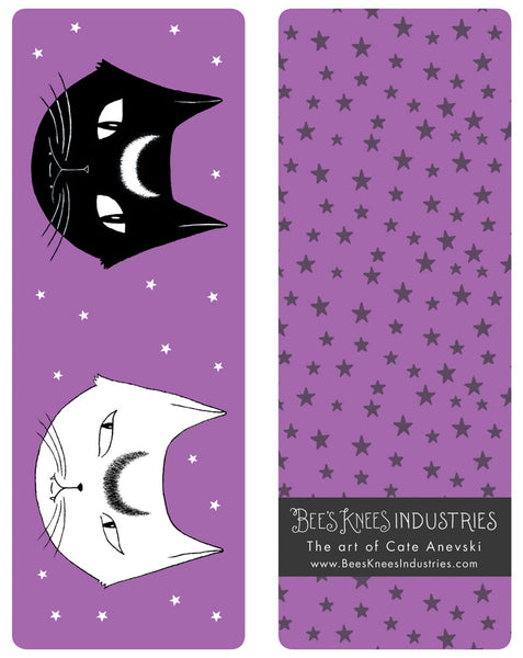 Lunar Cats Bookmark