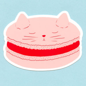 Meowcaron Sticker