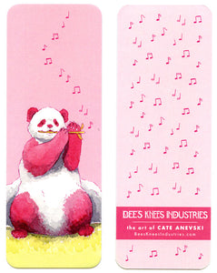 Panda Flute Bookmark