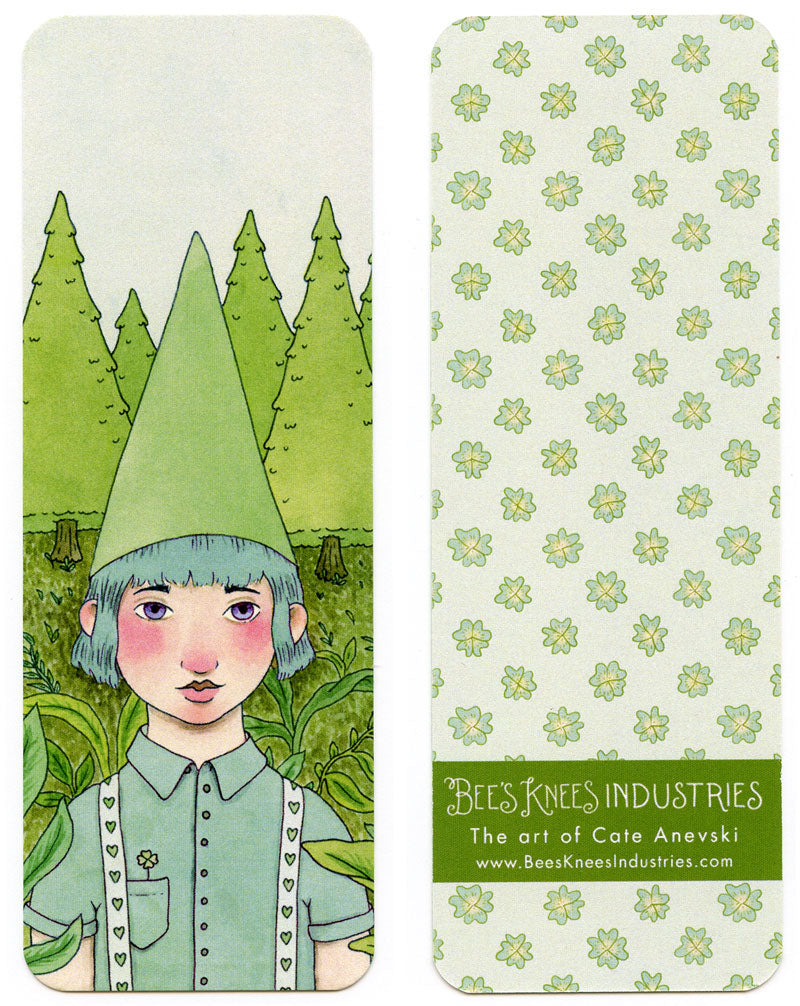 Pine Tree Gnome Bookmark