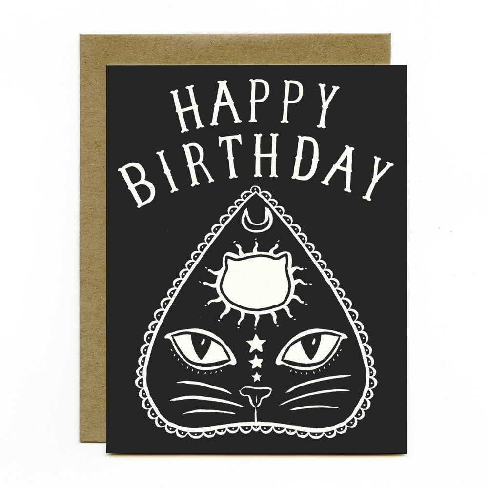 Planchatte Birthday Card