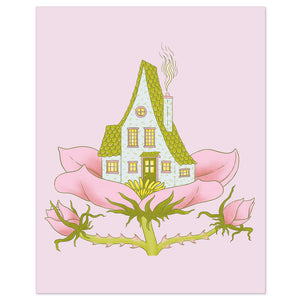 Rose Cottage Print
