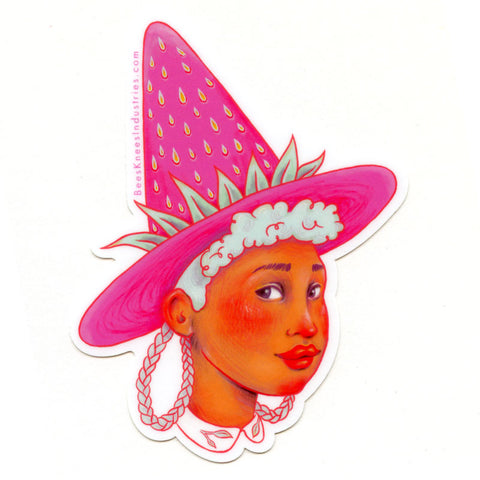 Strawberry Witch Sticker