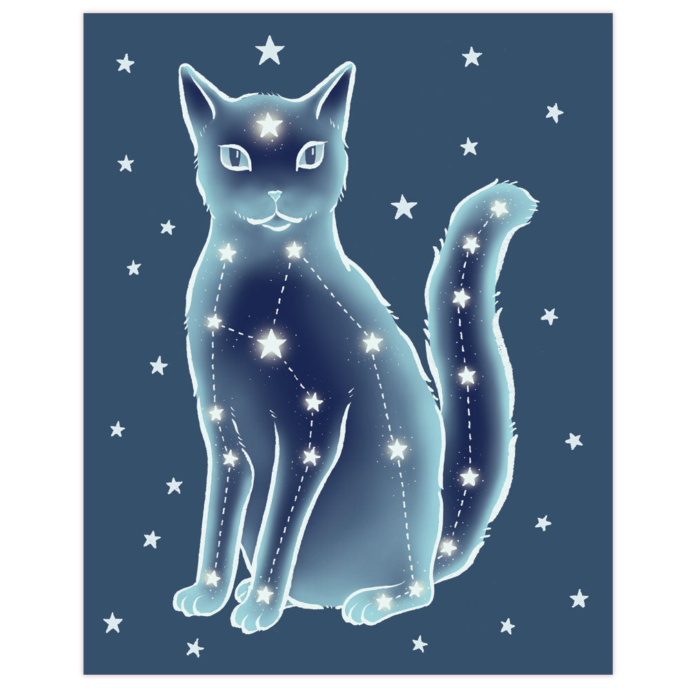 Celestial Cat Print