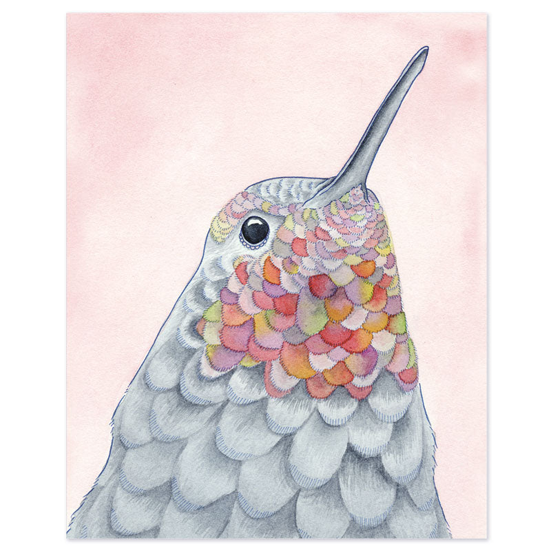 Hummingbird Print